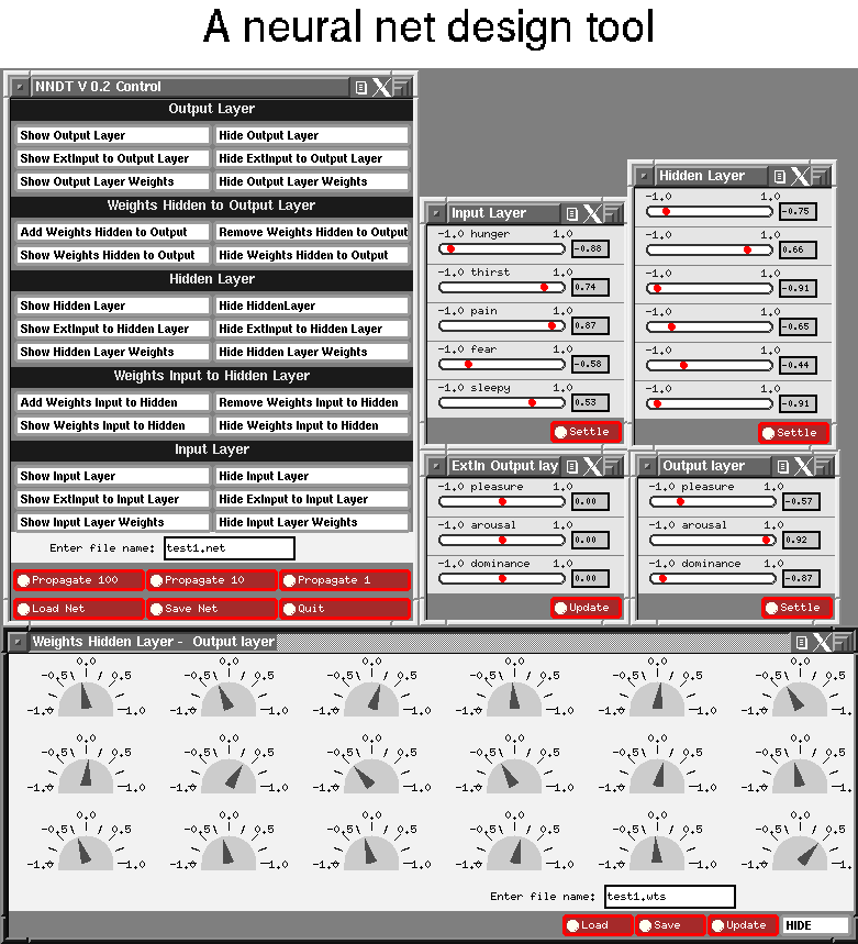 [Neural net design tool GUI]